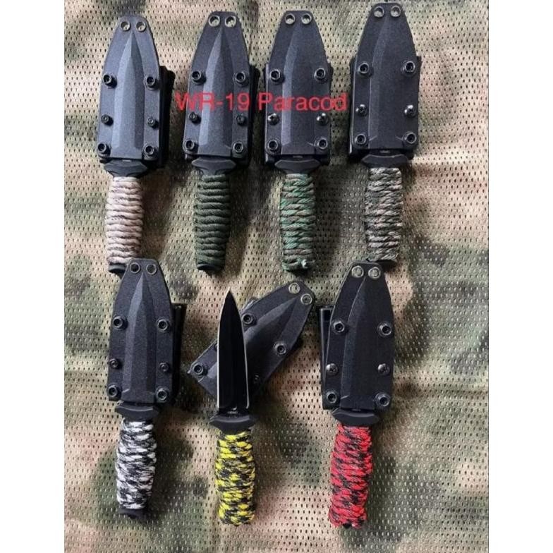 Pisau Tactical Paracord/Pisau Serbaguna Tactical