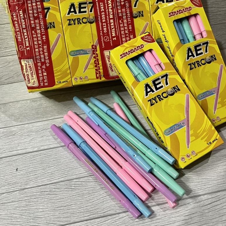 

Ready Ctshopid Pen Standart Body Pastel 1 Pak Isi 12 Pcs