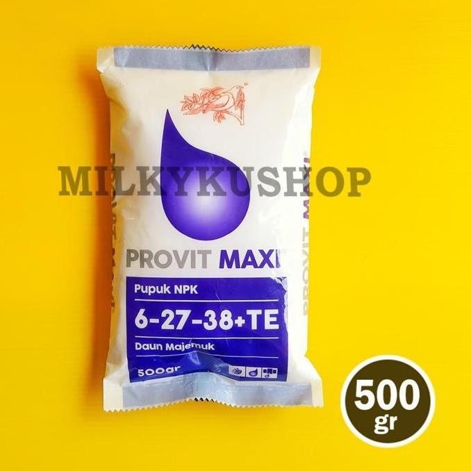 

Terlaris Pupuk Meroke Provit Maxi 500 Gram Kemasan Pabrik Npk
