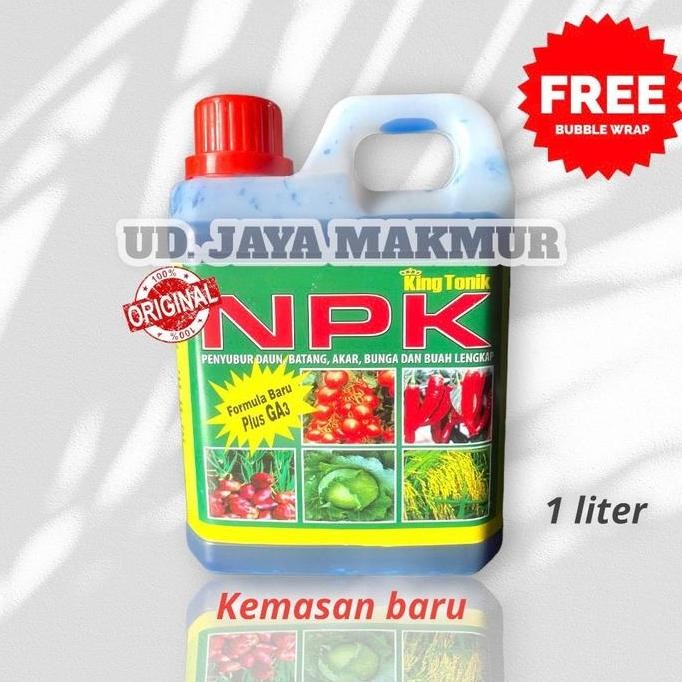 

Terlaris Pupuk Daun Cair King Tonik Npk Plus 1 Liter