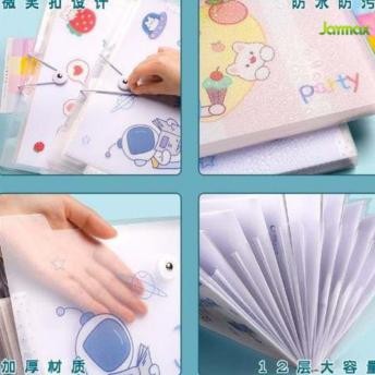 Ready Map Plastik Karakter  / Plastic Map / Tempat Penyimpanan Dokumen