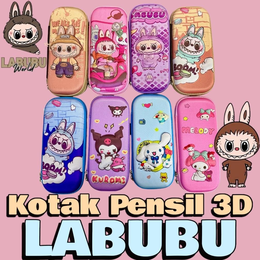 

Ready Kotak Pensil 3D Tempat Pensil 3D Gambar Lucu Timbul Anti Air Waterproof Unicorn Elsa Frozen Dino