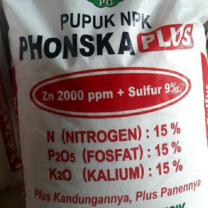 

Terlaris Pupuk Npk 15-15-15 Phonska Plus, Repack 1 Kg.
