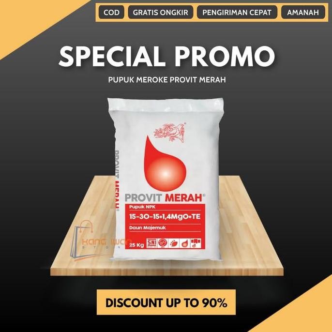 

Terlaris Termurah Meroke Provit Merah Pupuk Npk Daun Majemuk