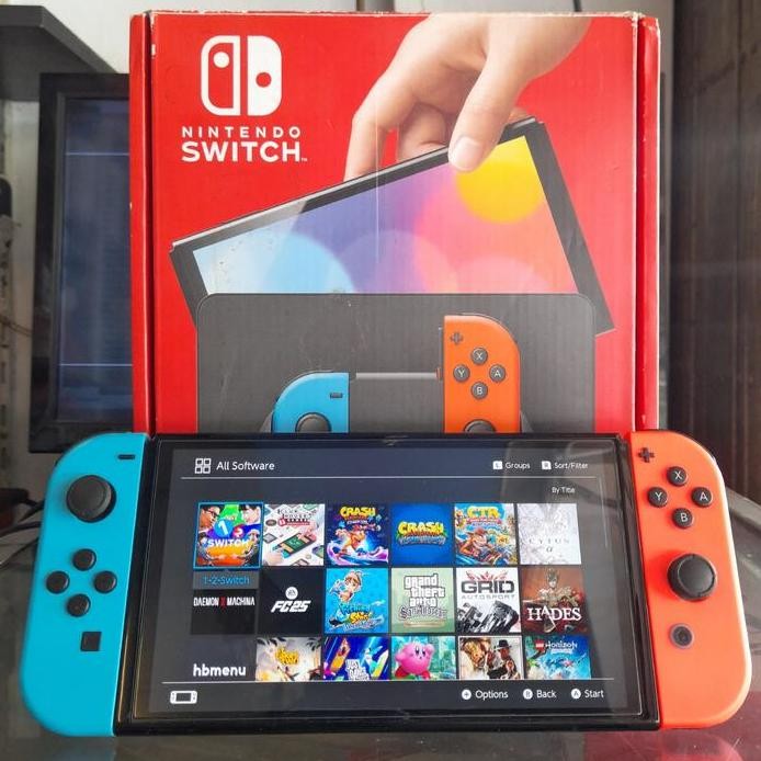 new Nintendo switch Oled ofw