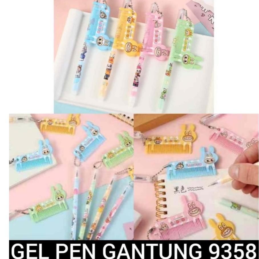 

Ready (12Pc) Pena Ballpen Pen Gel Motif Gantung Sisir Sanrio