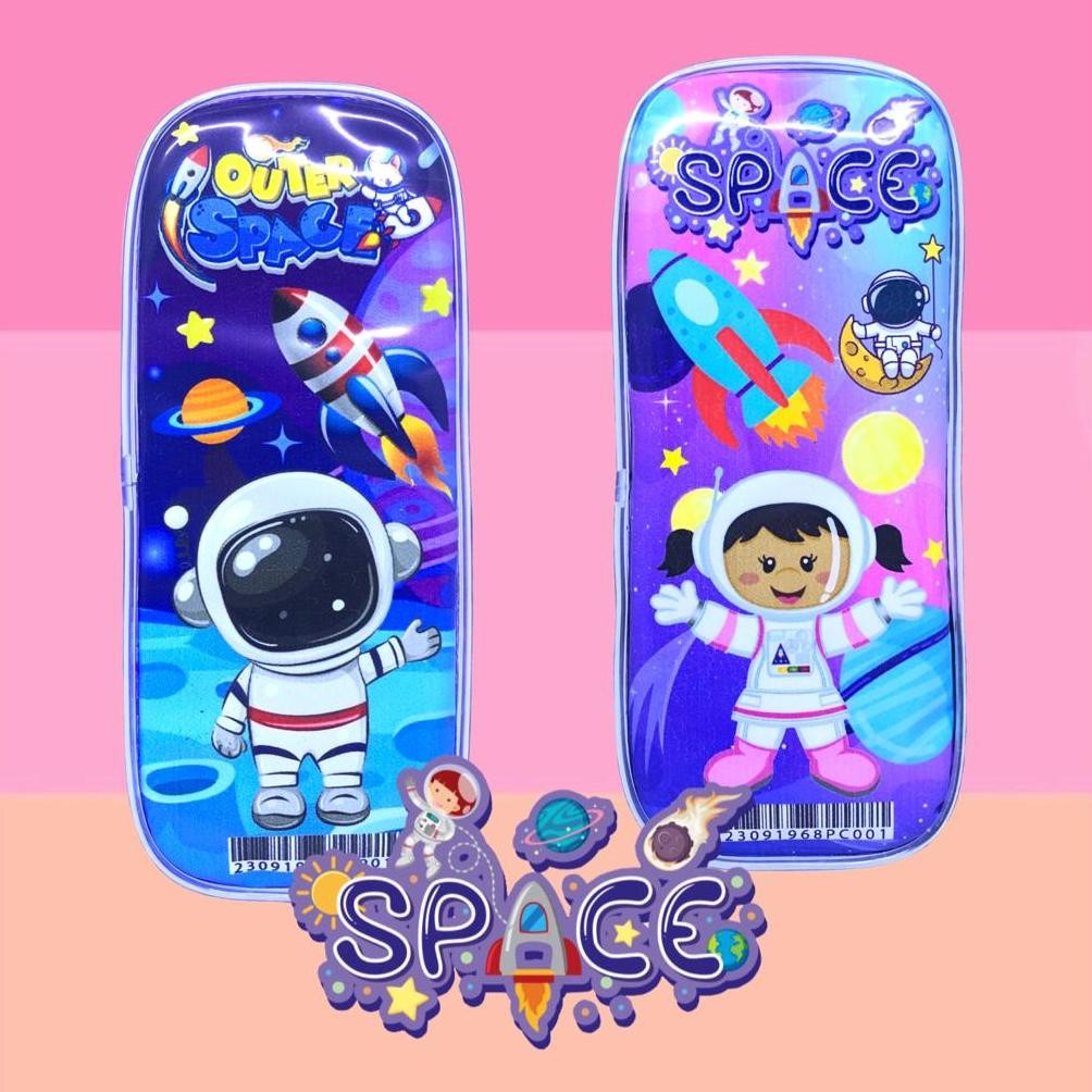 

Ready Tempat Pensil Mika Plastik Murah Astronot