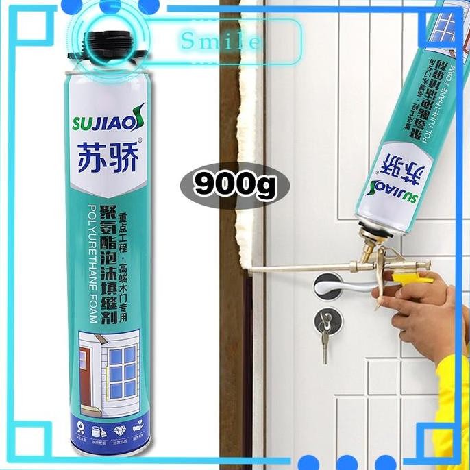 Promo 900g PU Foam Sealant Spray Anti Bocor Polyurethane Polyurethane Foam Sealent Foam Spray COD