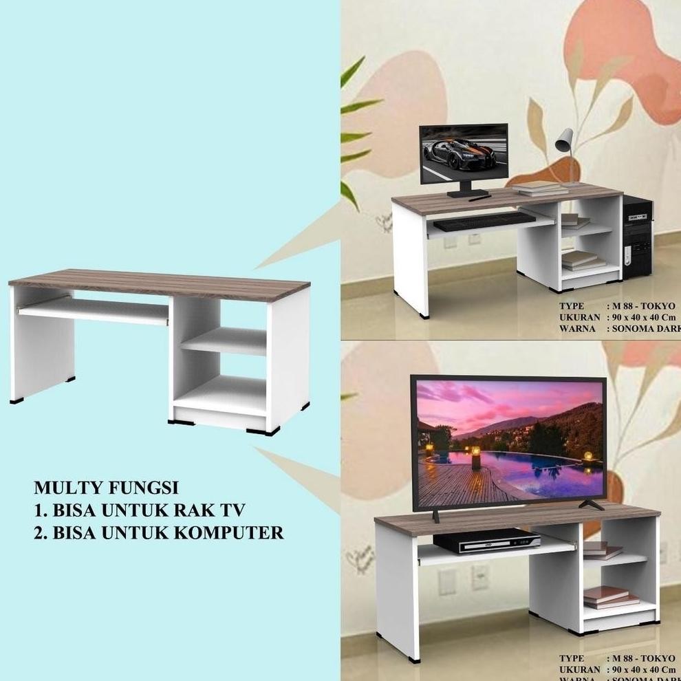 Meja lesehan minimalis meja laptop meja komputer serbaguna meja pc meja tv meja tulis meja kerja mej