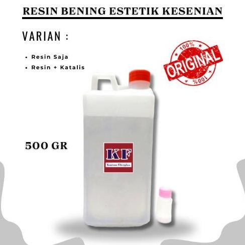 

Promo Resin Bening Estetik Kesenian 500 GR COD