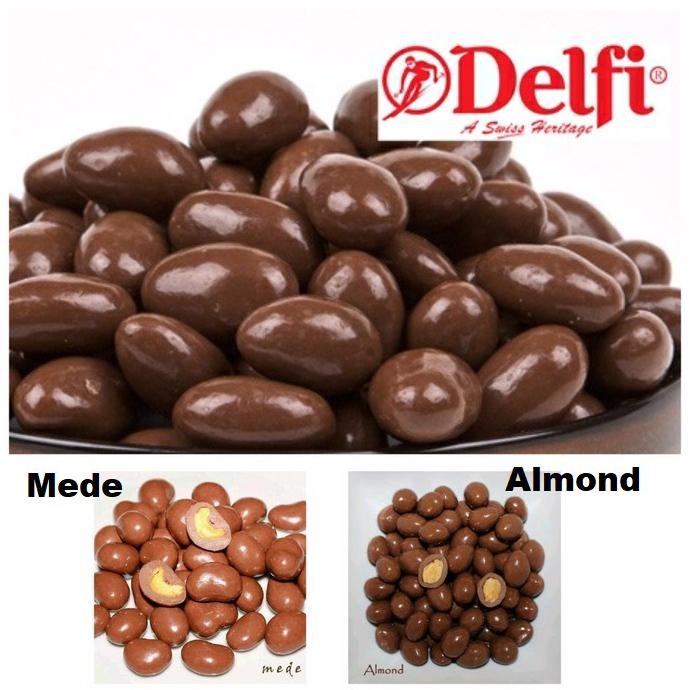 

Ready stok Terlaris Coklat Delfi Almond 500Gram Choco Dragees Delfi Termurah
