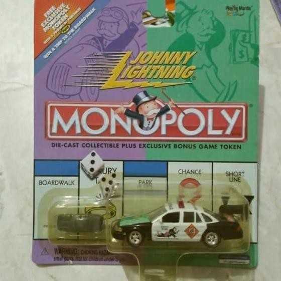 johnny lightning monopoly diecast crown victoria