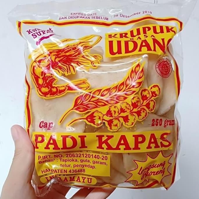 

Terlaris Kerupuk Udang Cap Padi Kapas 250 Gram Harga Grosir Termurah