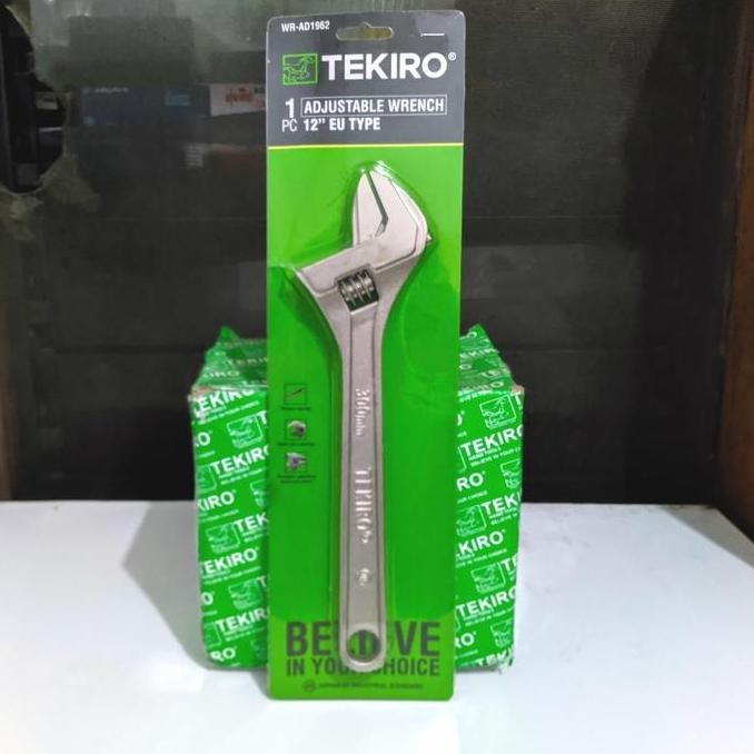 Miliki Kunci Inggris 12" Tekiro Wr-Ad 0283