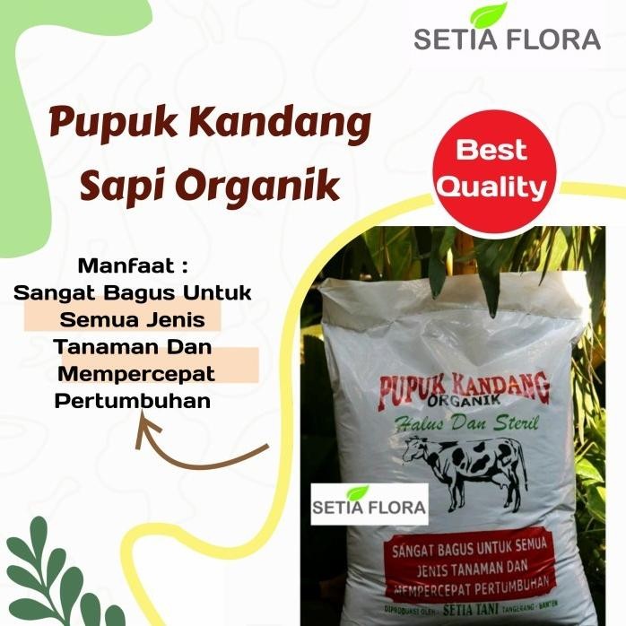 

Terlaris Siip- Media Tanam Pupuk Kandang Sapi Organik Halus