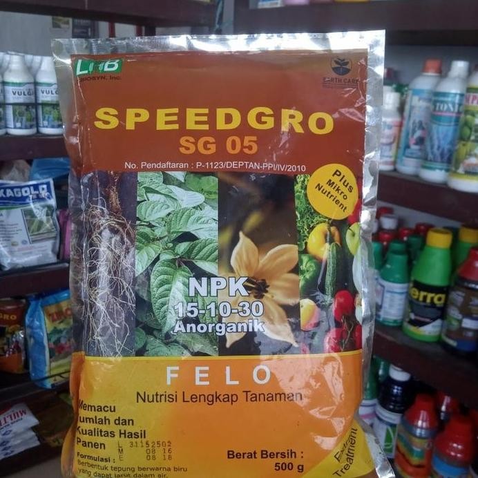 

Terlaris Speedgrow Sg05 Npk 15-10-30 Anorganik