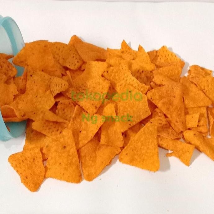 

Terlaris Snack Kiloan Chiki Tortilla Chips Rasa Jagung Barbeque