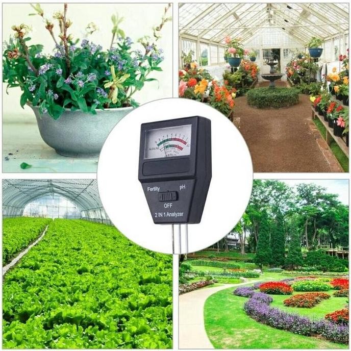 

Terlaris Ph Meter Tanah, Fertility Meter, Test Kesuburan Tanah, Npk Meter
