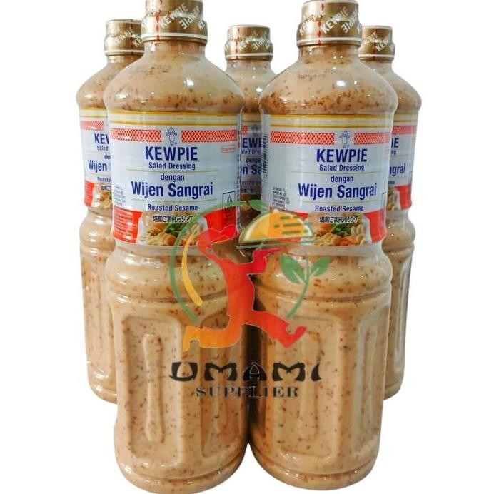 

Terlaris Kewpie Salad Dressing Roasted Sesame/Wijen Sangrai 1 Liter