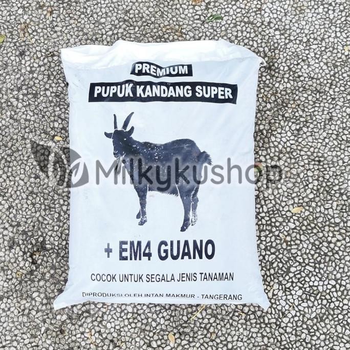 

Terlaris Pupuk Kandang Super Kambing Em4 Guano Intan Makmur Halus Via Cargo