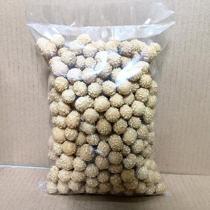 

Terlaris 500Gr Kue Ciput Wijen Bulat Mini