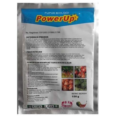 

Terlaris Npk Pupuk Biologi Powerup - 100 Gram