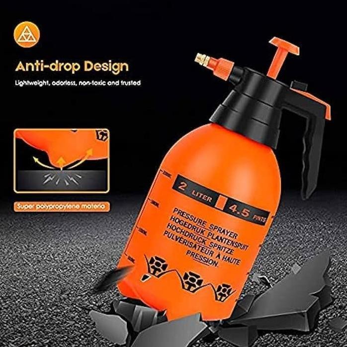 

Terlaris Semprotan 2 Liter Spray Gun Pompa Hand Pump Alat Semprot Desinfktan Hama Burung Tanaman Pupuk Sangkar Kandang Pressure Sprayer Disinfektan
