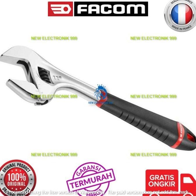 Terjangkau Facom Wrench Adjustable Grip 8In 101.8G 10201704
