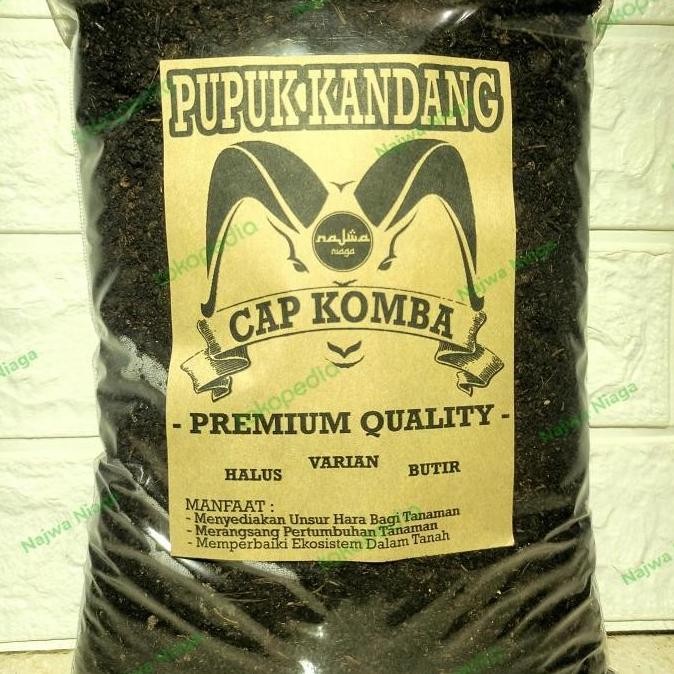 

Terlaris Nf_ Pupuk Kandang Kohe Kambing Premium Cap Komba
