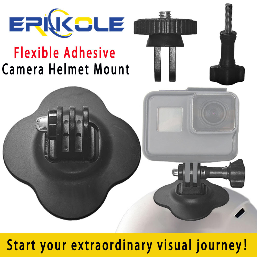 

Kamera Aksi Basis Tetap Adaptif Fleksibel untuk Insta360 x4 Gopro Hero DJI Osmo Aksesoris Aksi Duduk