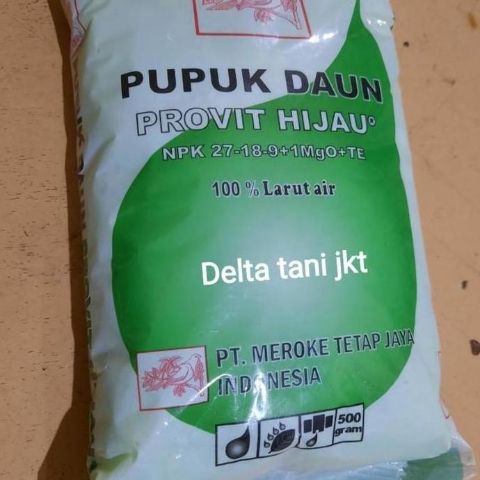 

Terlaris Pupuk Npk Daun Provit Hijau Kemasan Pabrik 500Gr