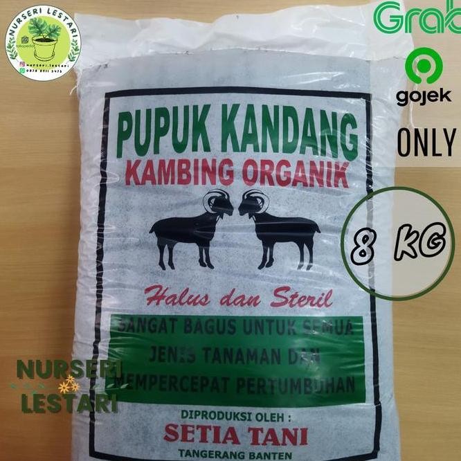 

Terlaris Ankn Pupuk Kandang Kambing Halus Cap Stia Tani (Bukan Butir) Khusus Gojek