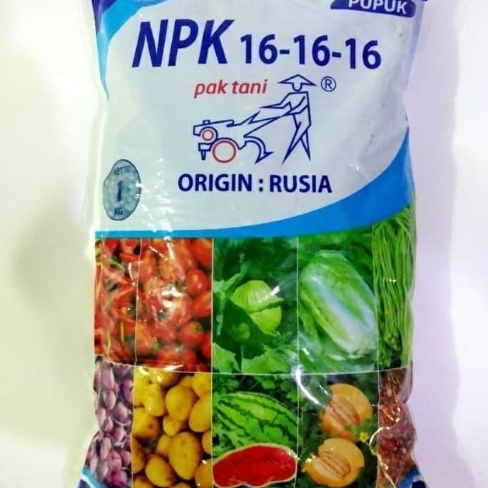 

Terlaris Pupuk Npk 16-16-16 Pak Tani Original Rusia 1Kg