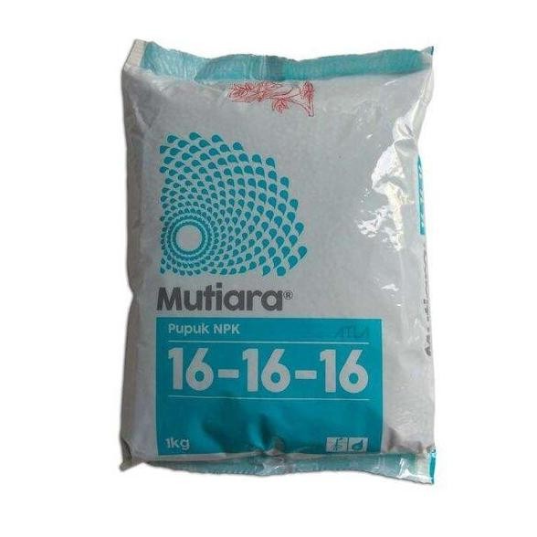

Terlaris Pupuk Meroke Npk Mutiara 16-16-16 1Kg 1 Kg Biru Kemasan Pabrik Tanaman