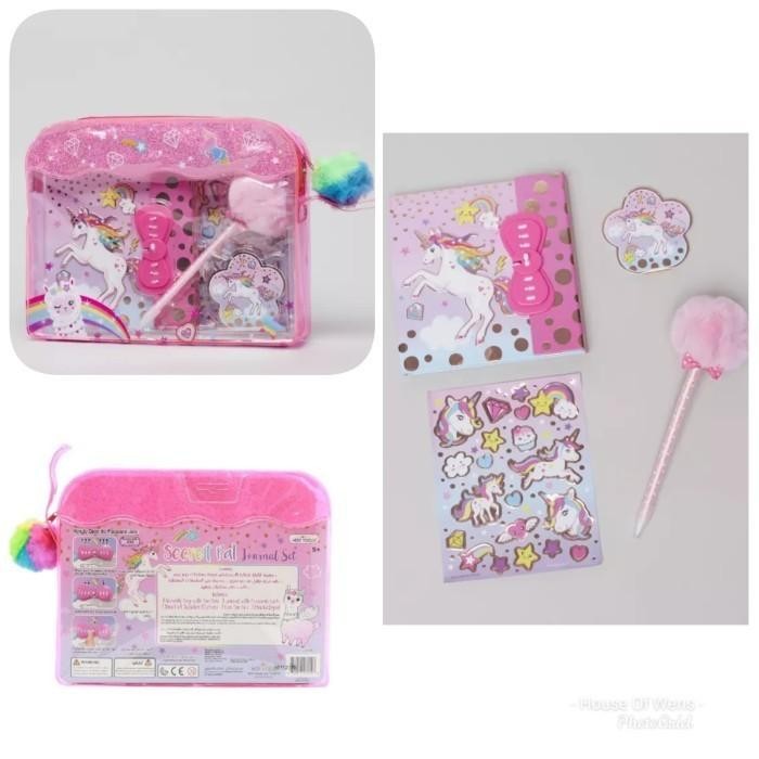 

Secret Pal Journal Set Diary Set With Passlock - Diary Kunci