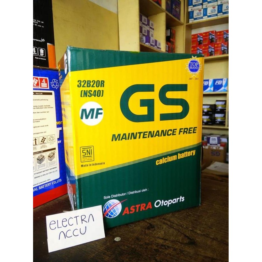 New Aki Mobil Toyota Avanza GS astra NS40 Aki Kering