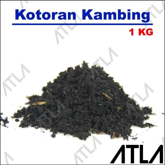 

Terlaris Pupuk Kandang Kotoran Kambing 1 Kg Media Tanam Organik Tanaman 1Kg
