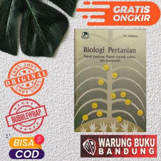 

Terlaris Buku Biologi Pertanian Pupuk Kandang , Pupuk Organik Nabati , Dan
