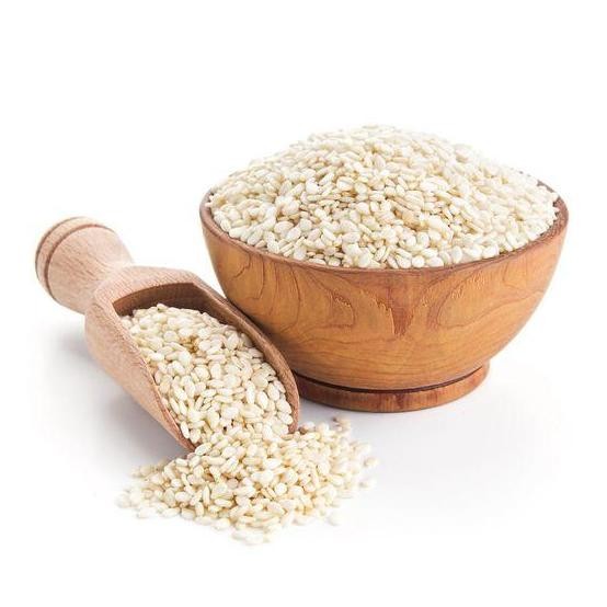 

Terlaris White Sesame Seeds / Wijen Putih 500 Gram