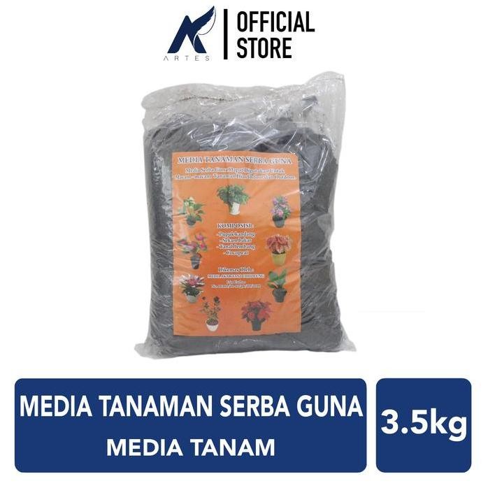 Terlaris Media Tanaman Serba Guna Pupuk Kandang-Sekam Bakar-Tanah