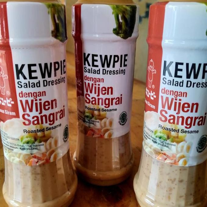 

Terlaris Kewpie Saus Siram Wijen Sangrai/Roasted Sesame 200 Ml