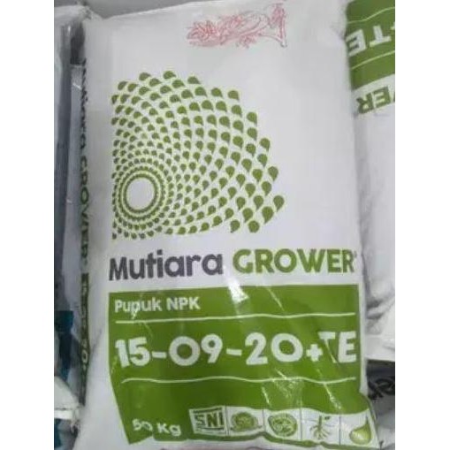 

Terlaris Pupuk Npk Mutiara Grower 15 09 20 + Te 25Kg 1 Karung