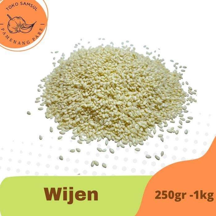 

Terlaris Wijen | Wijen Putih | Sesam | 250Gr, 500Gr, 1Kg