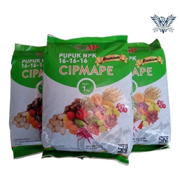 

Terlaris Pupuk Npk 16-16-16 Cipmape Premium 1 Kg