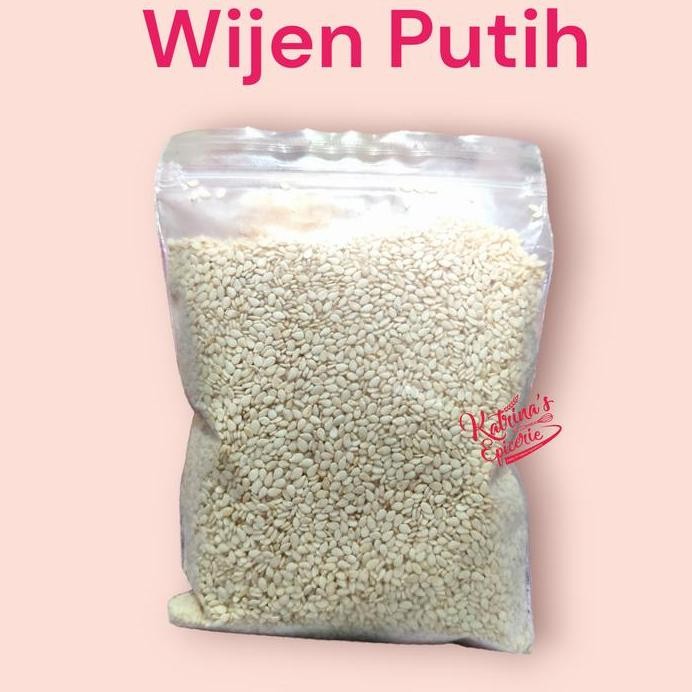 

Terlaris White Sesame Seed 100Gram - Biji Wijen Putih