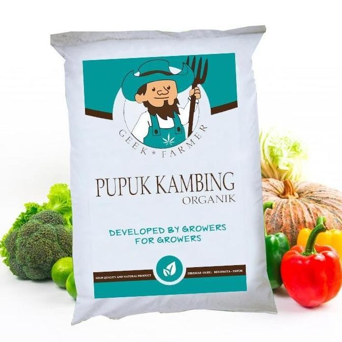 

Terlaris Ready Pupuk Organik Kandang Kambing Halus (Geek Farmer)