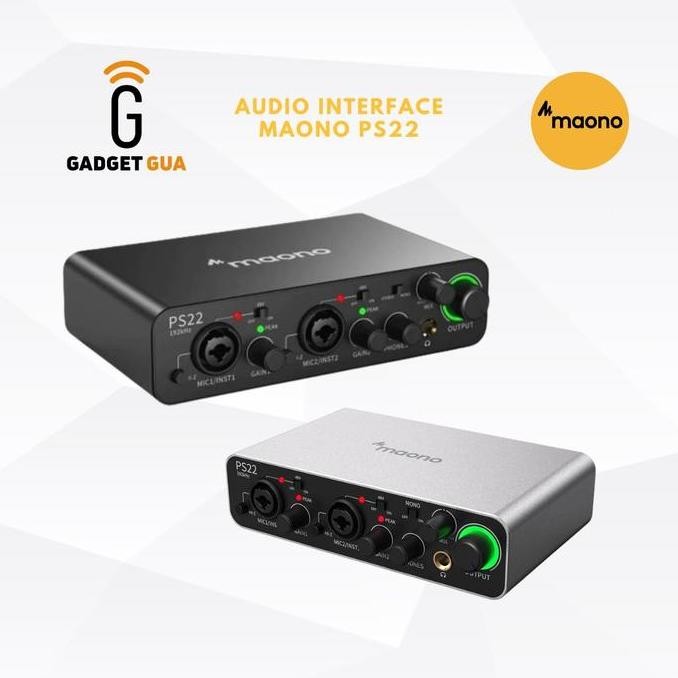 NEW Soundcard Audio Interface Maono PS22