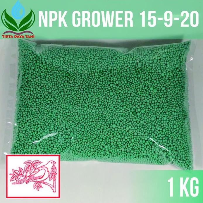 

Terlaris Pupuk Meroke Npk Mutiara Grower 15 - 9 - 20 Kemasan Repacking 1 Kg