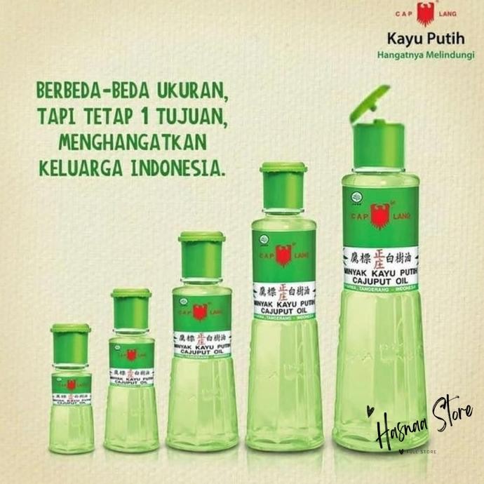 MURAH.. CAP LANG MINYAK KAYU PUTIH 30ML 60ML 120 ML 240ML / MINYAK KAYU PUTIH