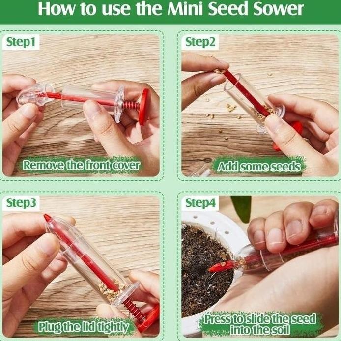 

Terlaris Premium [Cod] Alat Semai Bibit Cabe Alat Tanam Biji Bijian Alat Tanam Plastik Alat Semai Benih Kecil Seed Planter Mini Utk Gandum Cabai